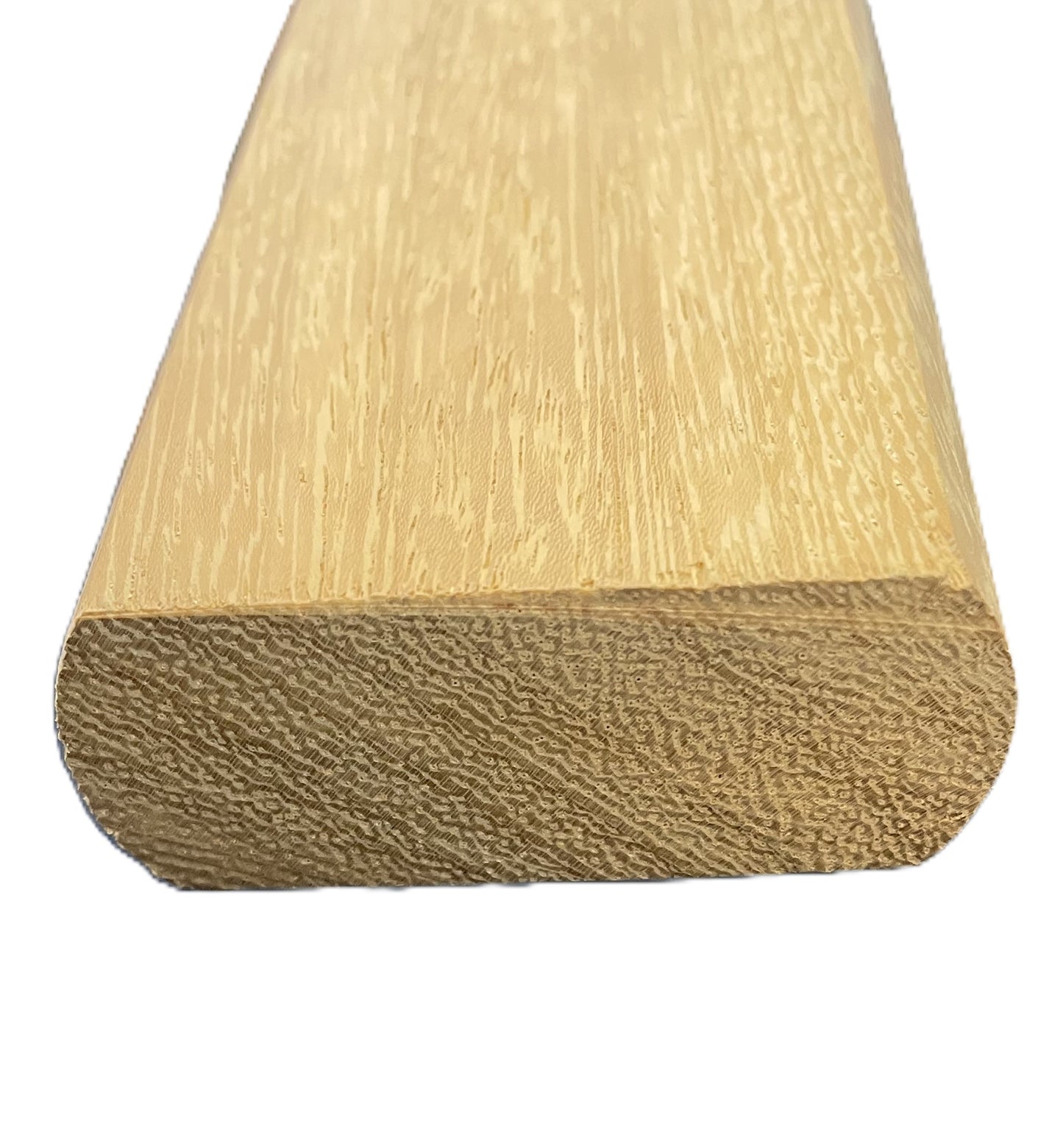 Rounded Iroko Hardwood Bench Slats - Teak Alternative