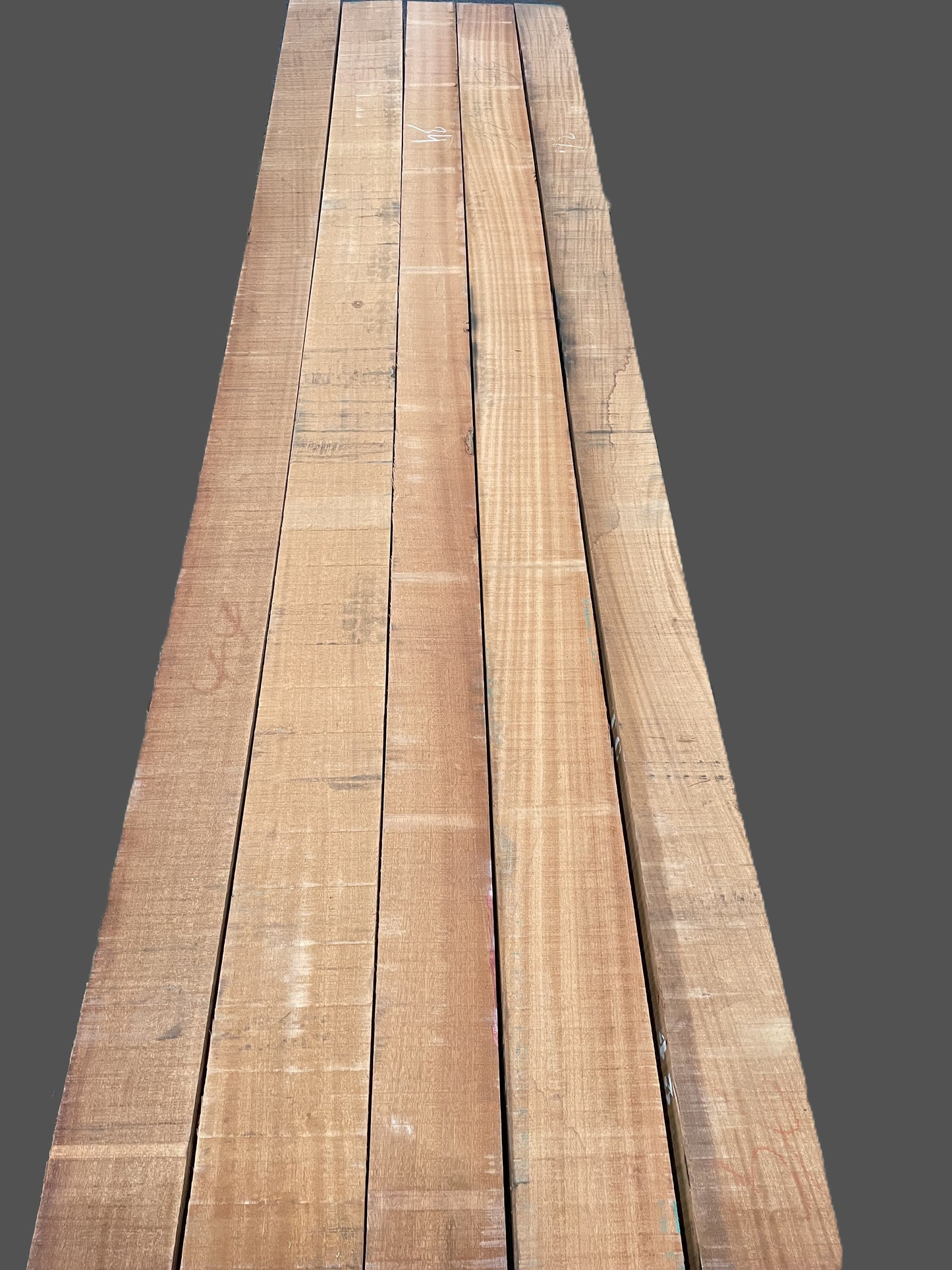 1.25 Inch - Sapele FAS Kiln Dried Square Edge Timber Boards