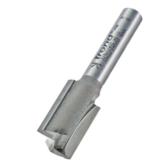 TREND 3/8X1/4TC Two Flute Cutter 12mm DIA. X 19mm Cut