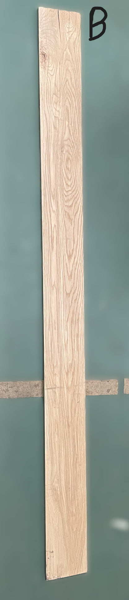 Rustic American White Oak Boards - Strong Character 17mm x 185mm x 2.45m