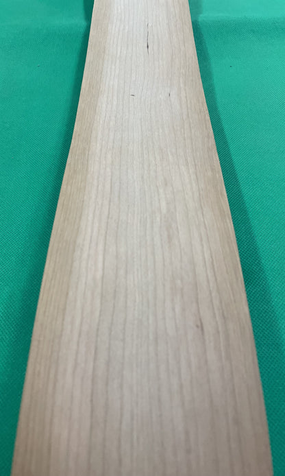 90mm Wide Cherry Butt Veneer, 3.1m Length, 0.3mm Thick, Fleece Back