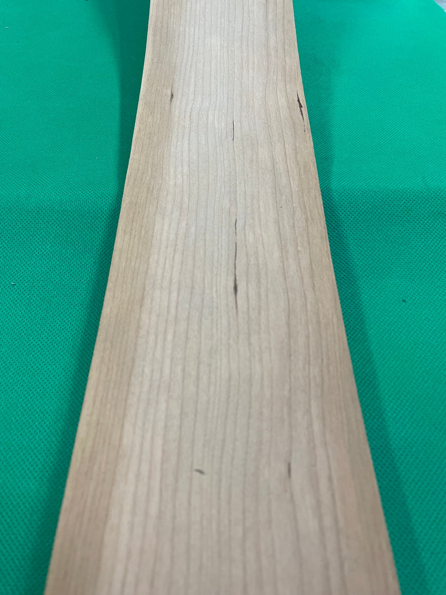 90mm Wide Cherry Butt Veneer, 3.1m Length, 0.3mm Thick, Fleece Back