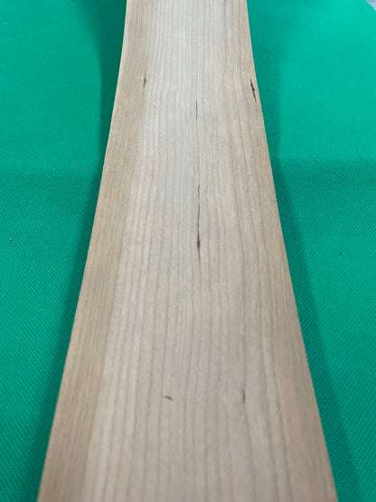 90mm Wide Cherry Butt Veneer, 3.1m Length, 0.3mm Thick, Fleece Back