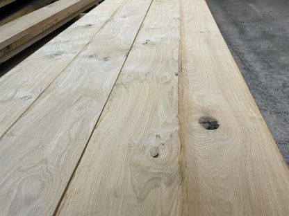 European Oak Character Grade Square Edge Kiln Dried Strips
