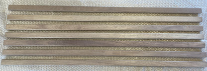 Iroko Hardwood Bench Slat - 21mm x 35mm x Various Lengths - Teak Alternative