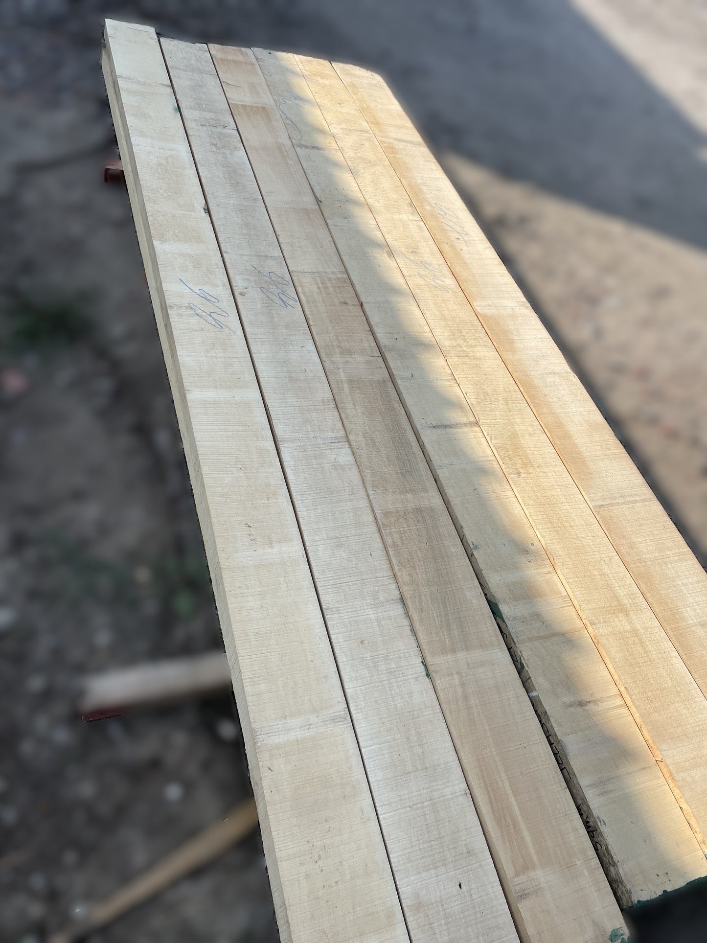 Jelutong Rough Sawn Boards