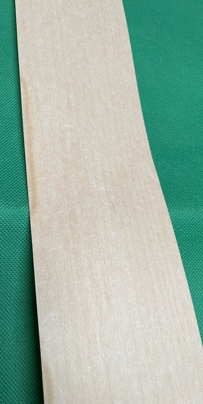 80mm Wide Maple Finger Jointed Veneer, 0.3mm Thick, Fleece Back