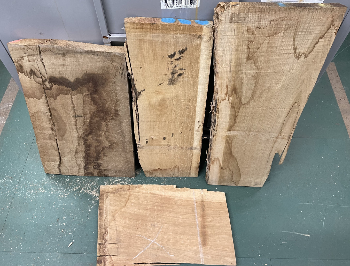 Bundle of 4 Character European Oak Boards