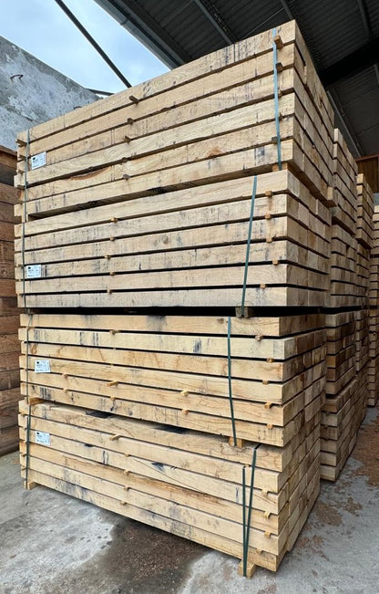 Premium French Oak Sleepers (Quercus robur)
