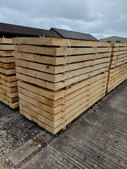 Premium French Oak Sleepers (Quercus robur)