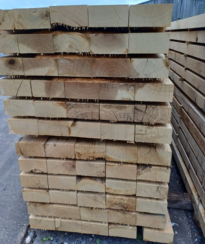 Premium French Oak Sleepers (Quercus robur)